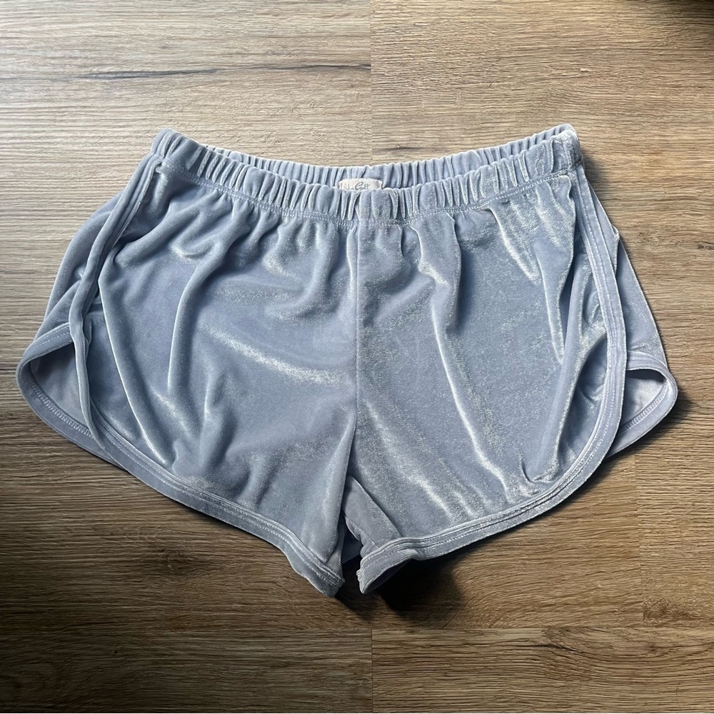 john galt velvet shorts